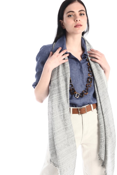 Viscose jacquard stole Intrend
