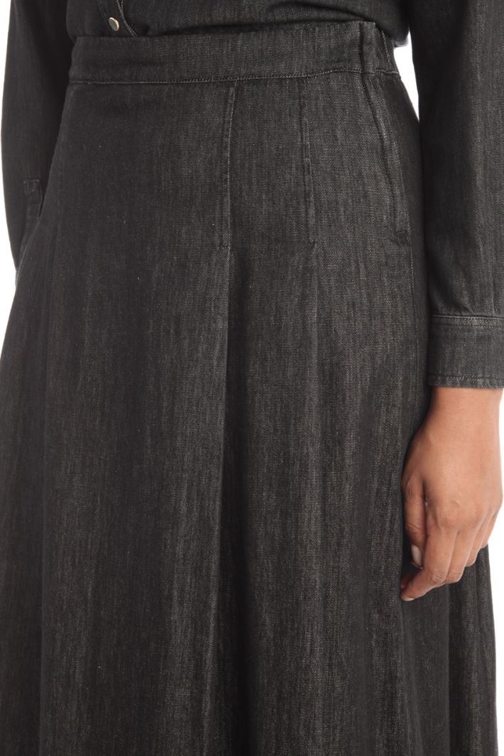 Long denim skirt Intrend