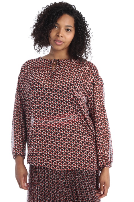 Printed georgette shirt Intrend