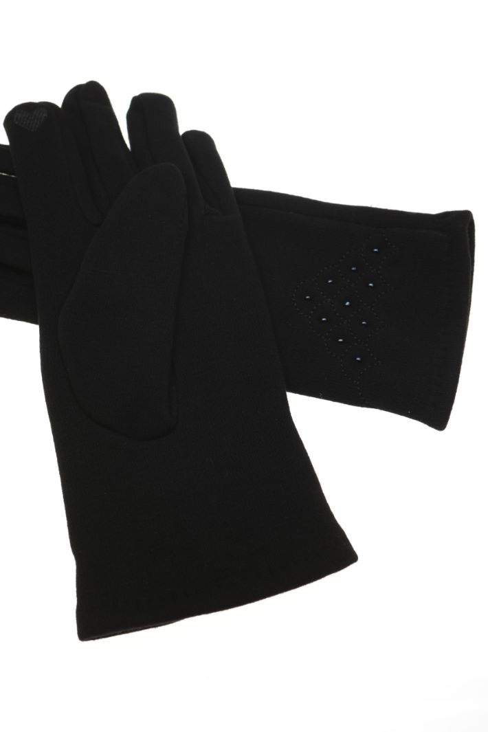 Embroidered gloves Intrend - 2