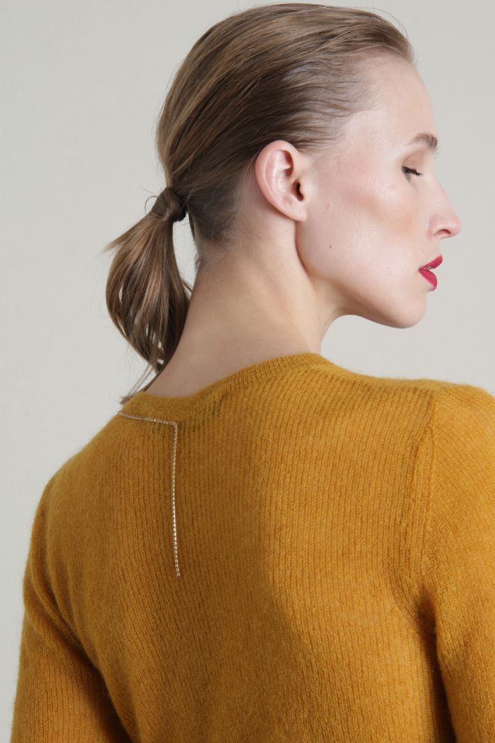 Mohair gauze cardigan Intrend