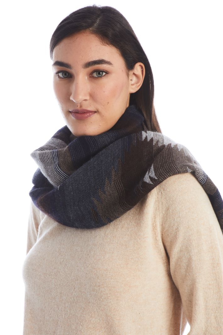 Jacquard scarf Intrend - 2