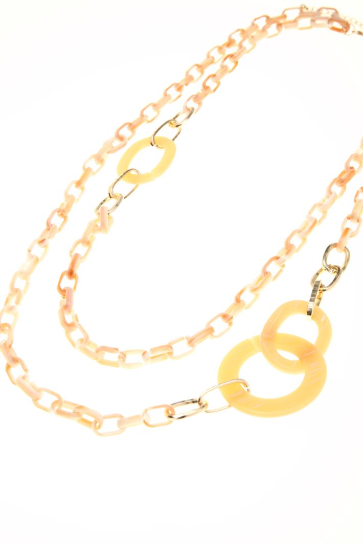 Long multi-row necklace Intrend - 2