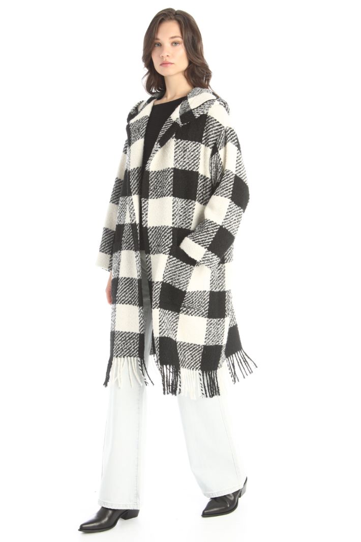 Cappotto in bouclè di lana Intrend