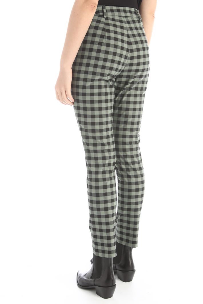 Pantaloni slim  in viscosa Intrend