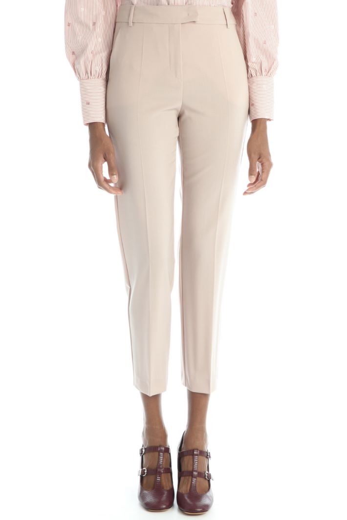 Wool canvas trousers Intrend