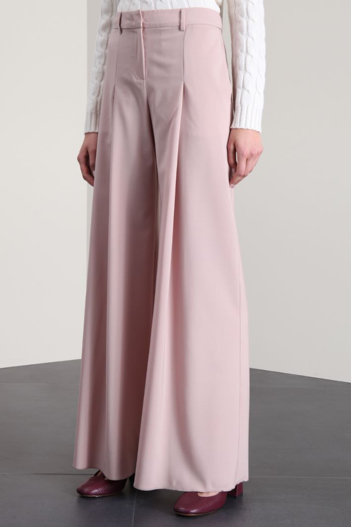 Wool palazzo trousers Intrend
