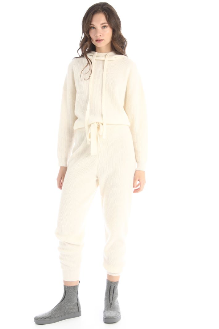 Pantaloni jogger in lana Intrend