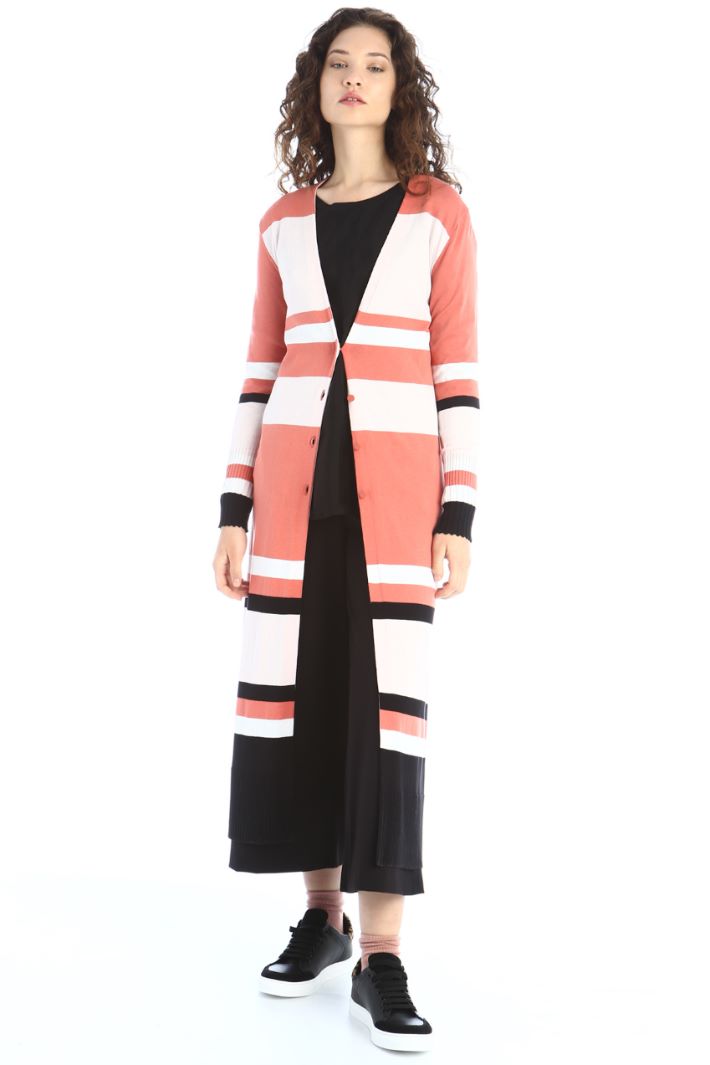 Silk and cotton cardigan Intrend