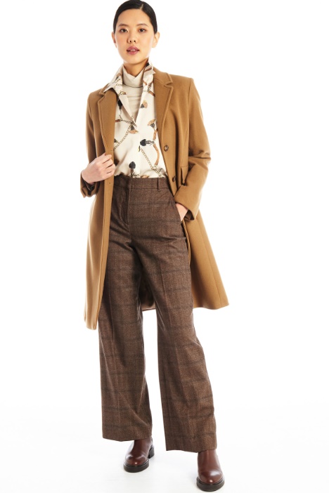 Wool flannel trousers Intrend