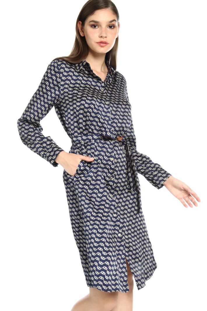 Twill chemisier dress Intrend