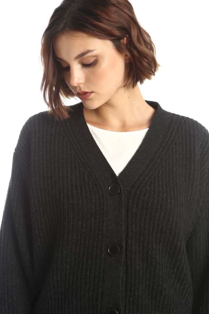Ribbed cardigan Intrend