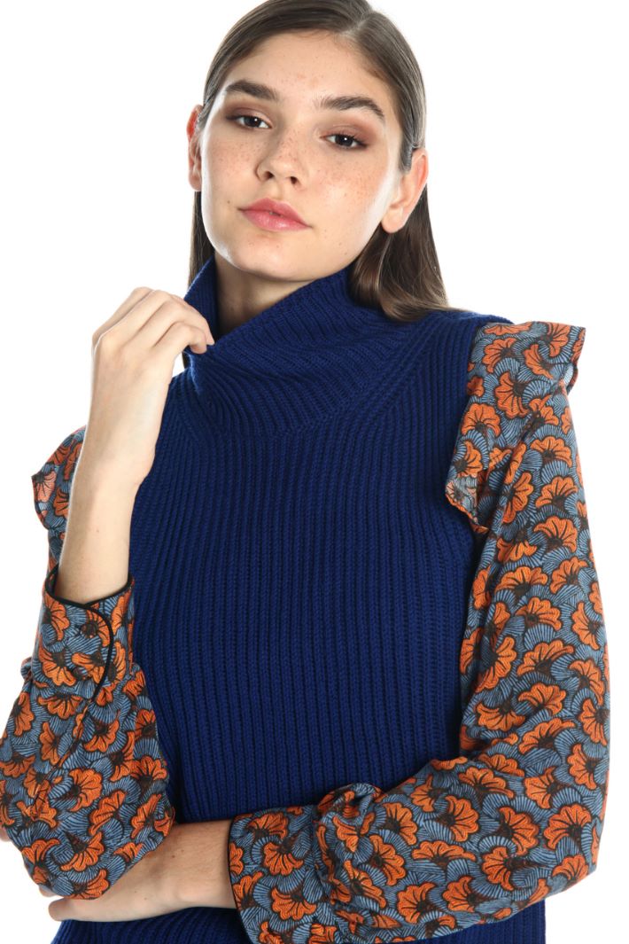 Wool yarn vest Intrend