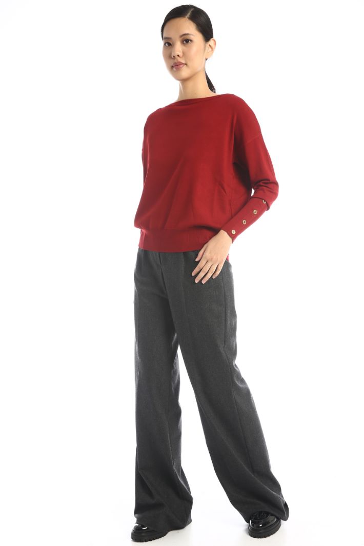 Loose fit viscose sweater Intrend