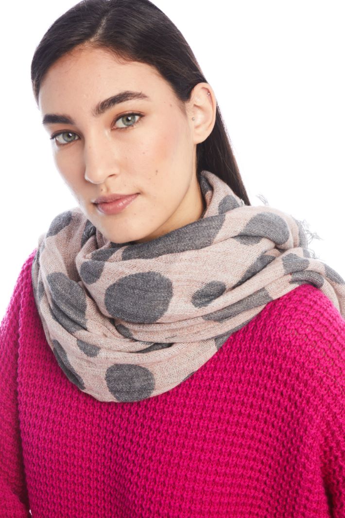 Polka dot scarf Intrend - 2