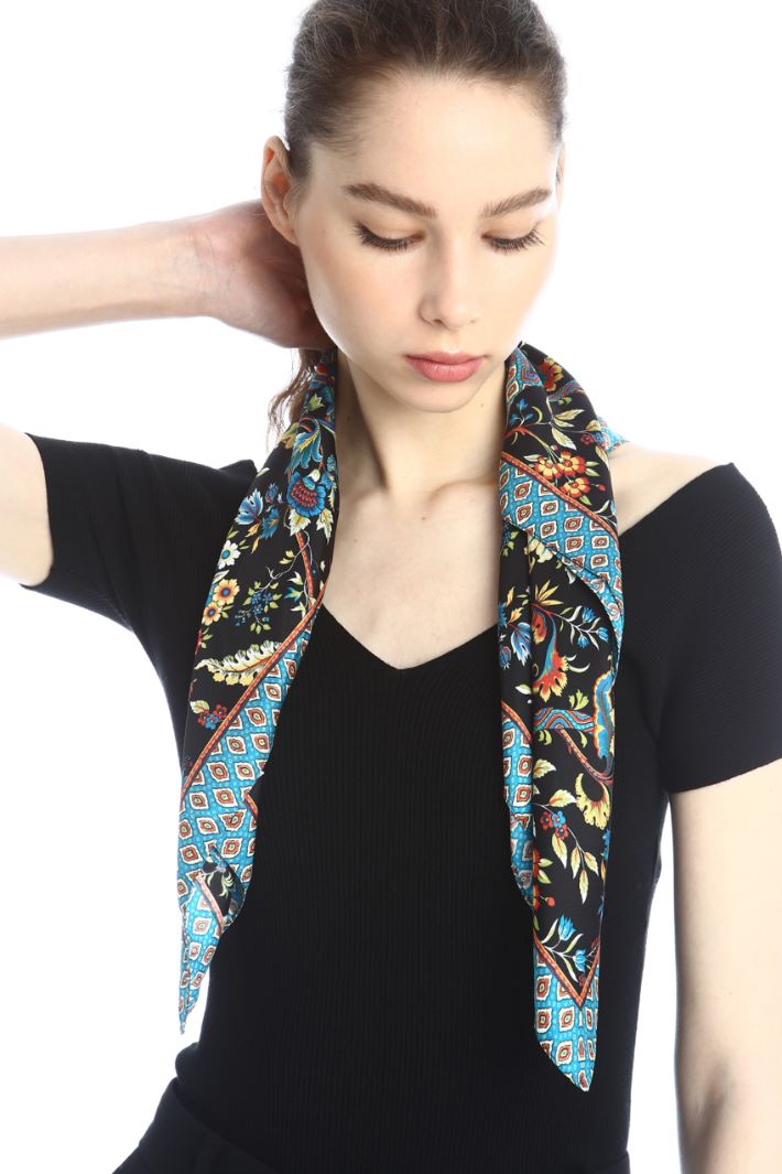 Silk twill foulard Intrend - 2