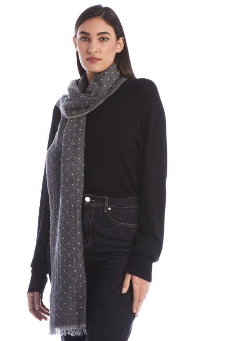 Cotton and wool scarf Intrend