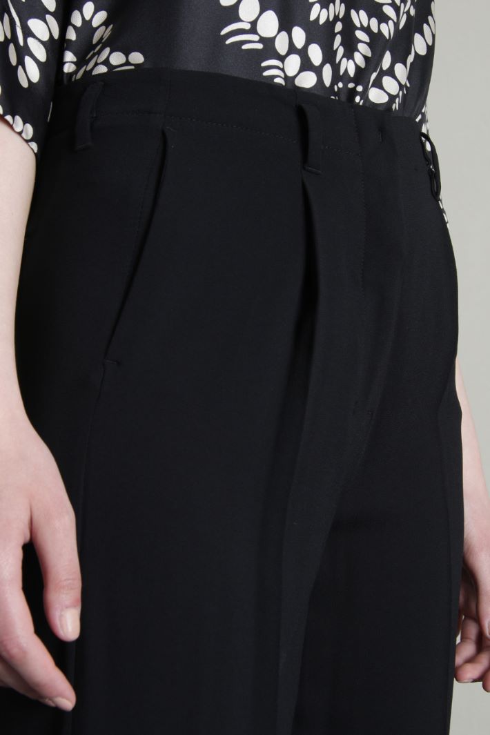 Viscose sable trousers Intrend