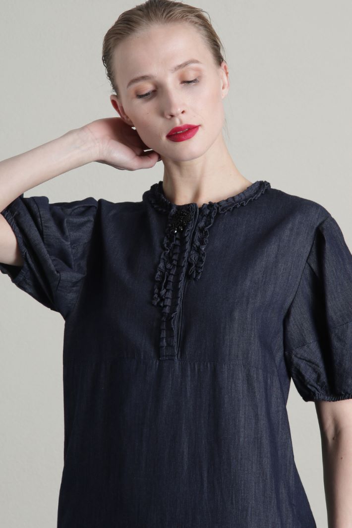 Short denim dress Intrend