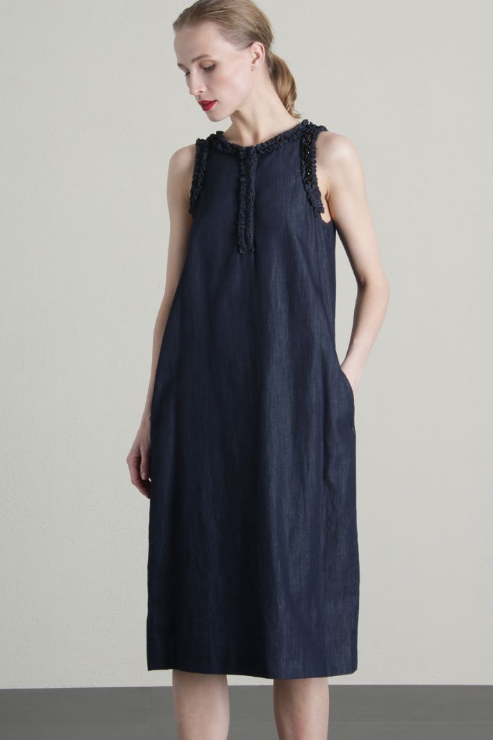 Abito in denim di cotone Intrend