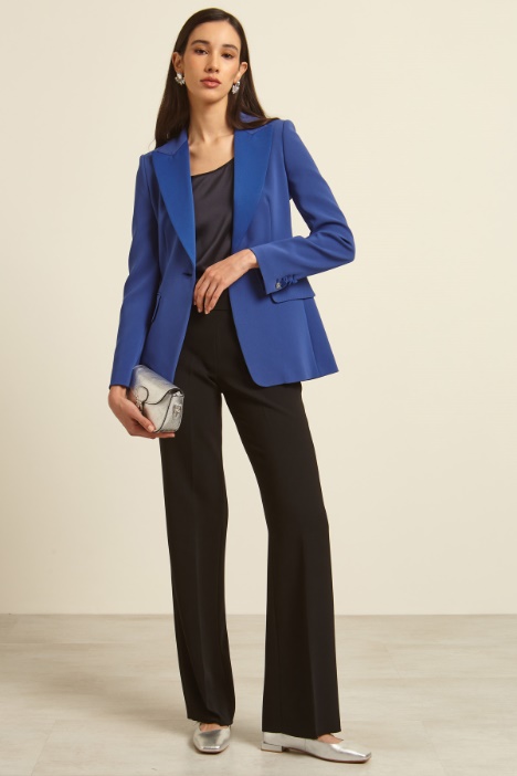 Blazer con dettagli in faille Intrend