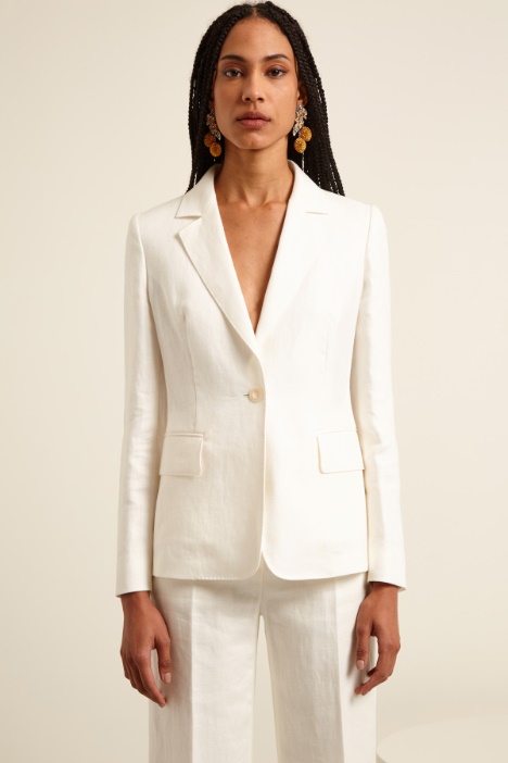 Blazer in lino Intrend