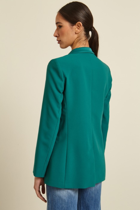 Blazer in enver satin Intrend - 3