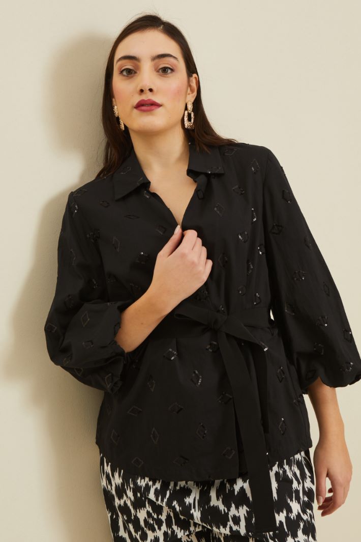 Cotton muslin tunic Intrend