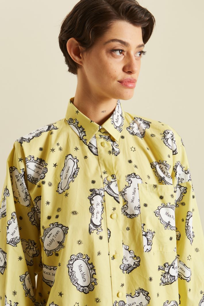 Cotton poplin shirt Intrend