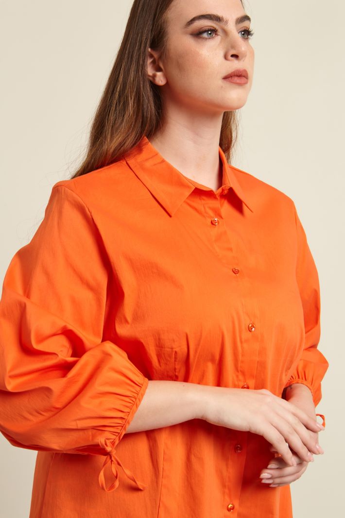 Camicia con maniche a tre quarti