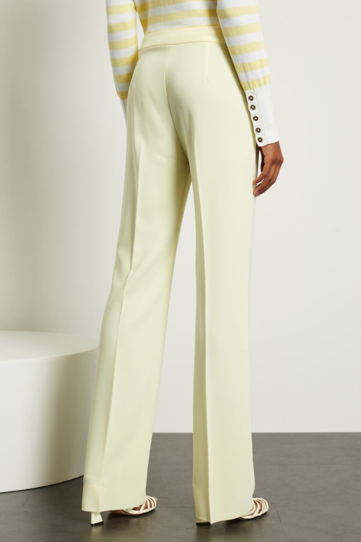 Pantaloni a palazzo in cady Intrend - 2