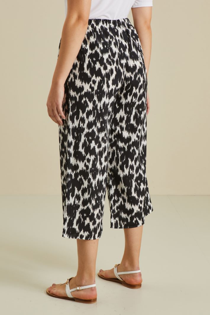 Crepe de chine trousers Intrend