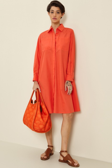 Poplin dress Intrend