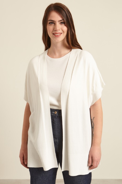 Cardigan con maniche corte Intrend