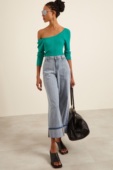 Maglia con scollo a barchetta Intrend