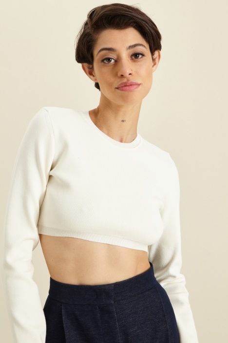 Cotton crop top Intrend