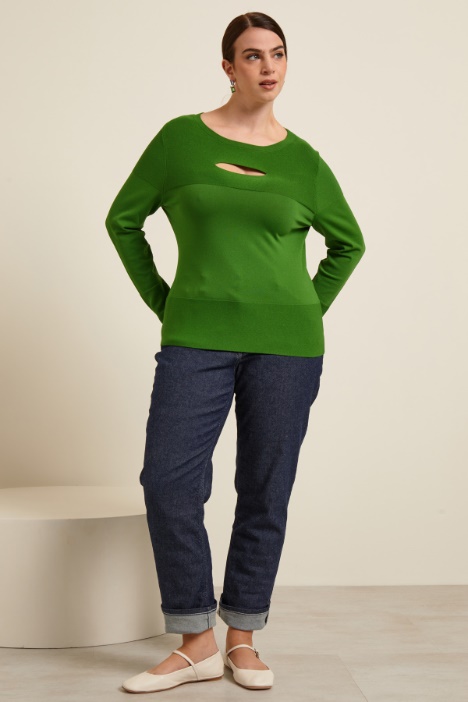 Maglia con cut out Intrend
