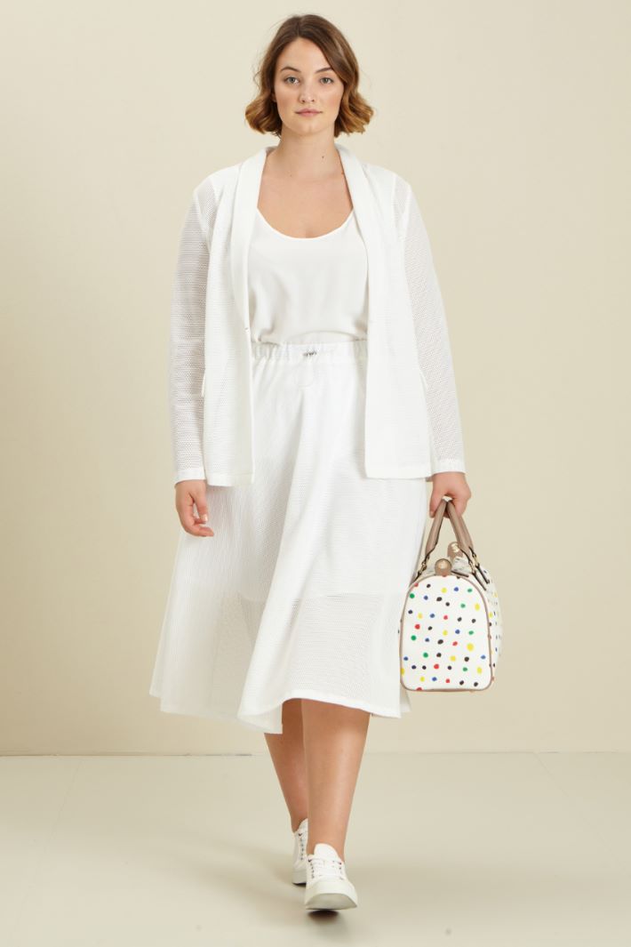 Mesh jersey blazer Intrend