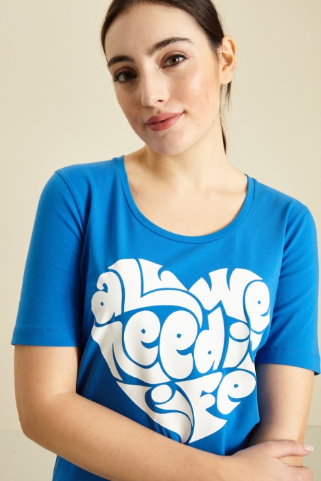 Cotton jersey T-shirt Intrend