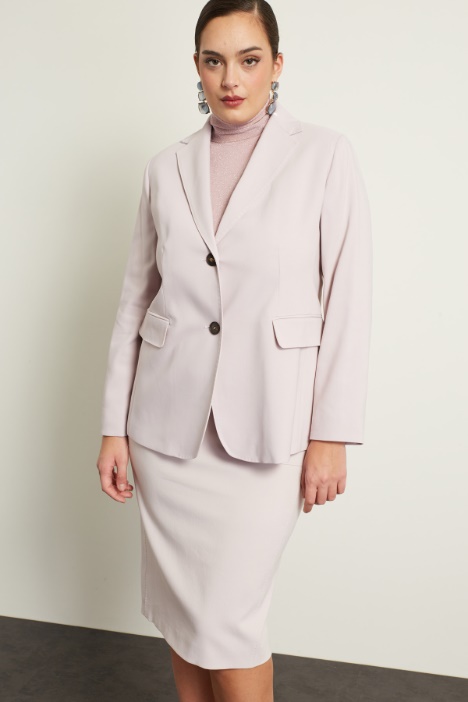 Blazer monopetto in cotone Intrend