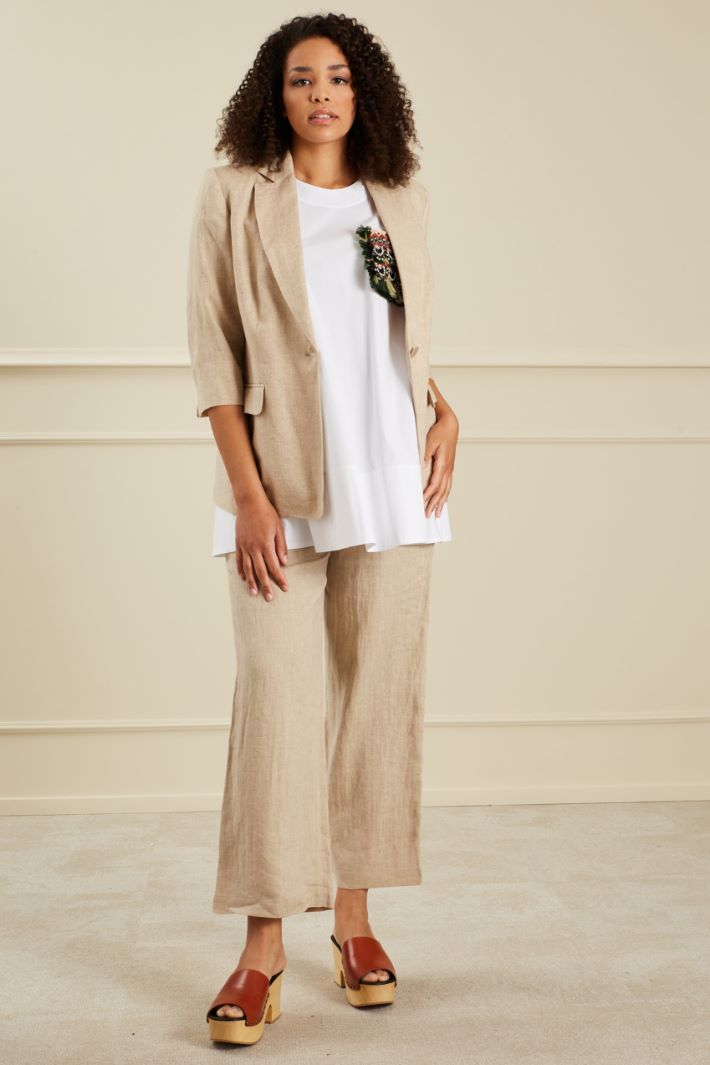 Pure linen blazer Intrend