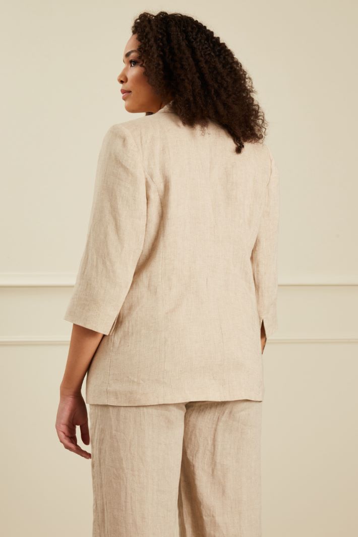 Pure linen blazer Intrend