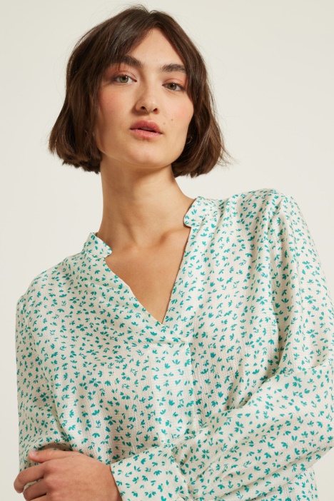 Blusa in raso martellato Intrend