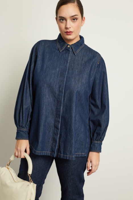 Camicia in denim Intrend