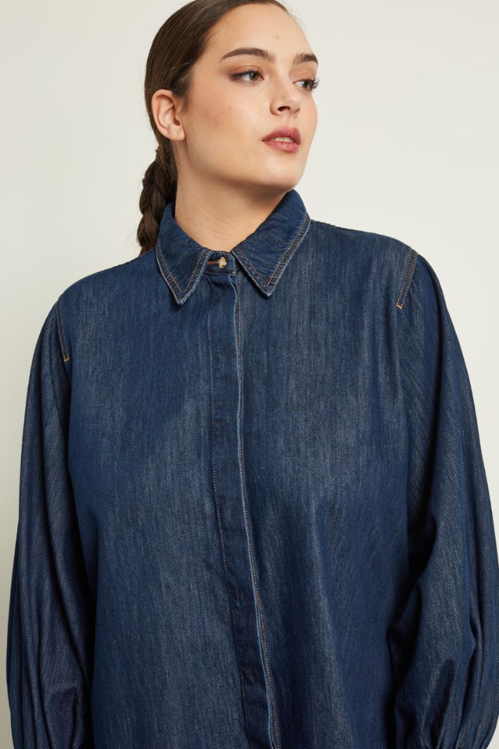 Camicia in denim Intrend - 4
