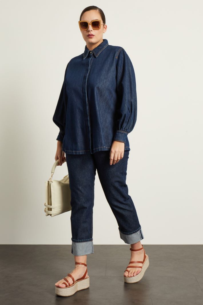 Camicia in denim Intrend