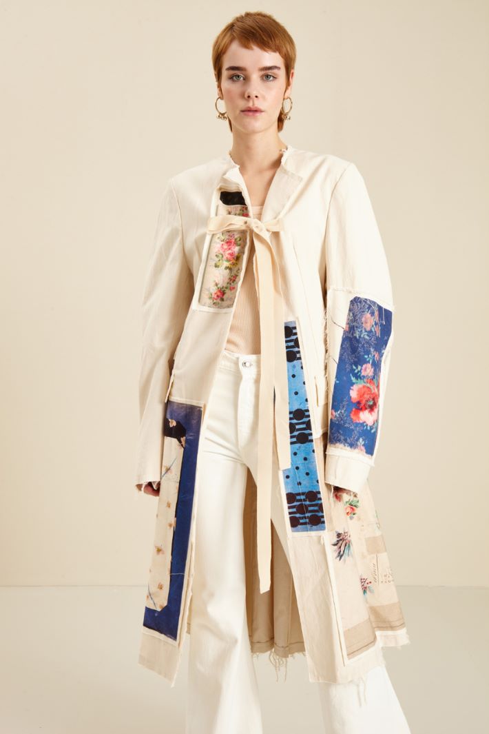 Soprabito effetto patchwork Intrend