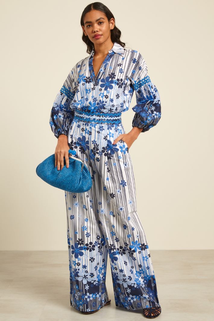 Pantaloni con passamaneria Intrend