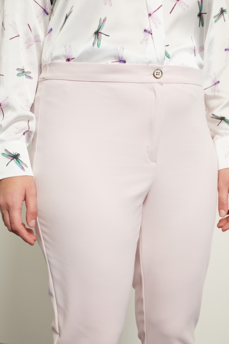 Pantaloni slim in cotone  Intrend - 2