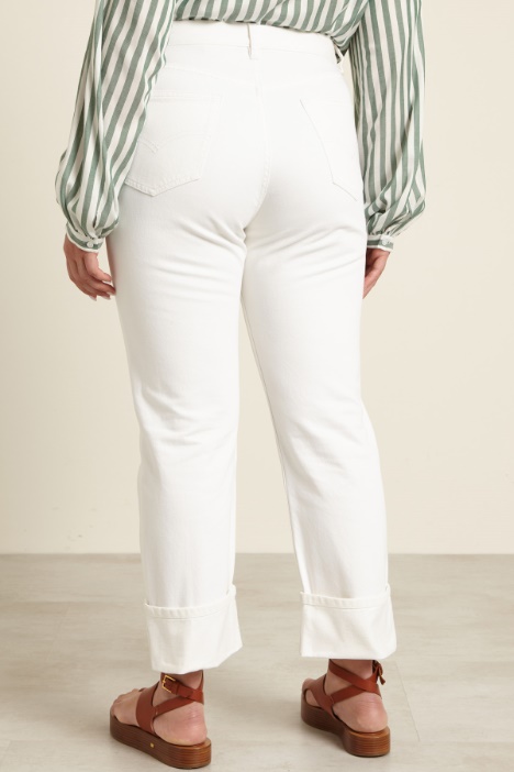 Jeans dritti in denim Intrend - 2